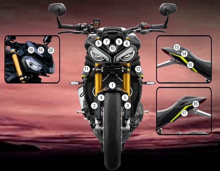 R&G Second Skin for Triumph Speed Triple 1200 RS '25-