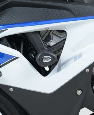 Crash Protectors - Aero Style for BMW S1000RR '12-'14 and HP4 [Non Drill] Colour: Black