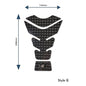 Eazi-Grip EVO Centre Tank Pads  Style : Style G Eazi-Grip Colour: Black