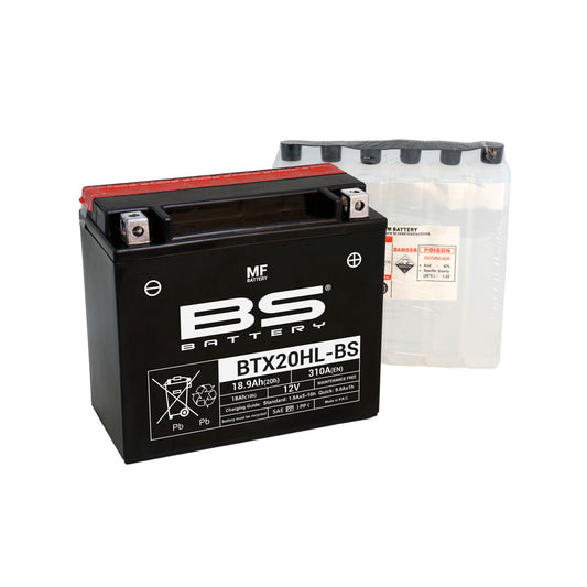 BS BTX20HL-BS (CP) Combi-Pack MF Battery