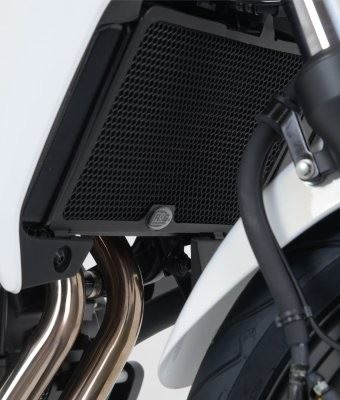 Radiator Guards for Honda CB500F ('13-'15) and CB500X '13- & CB400X '19- models. Colour: Red