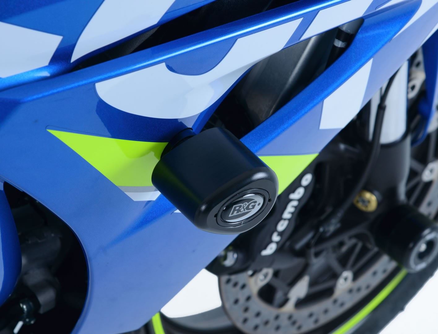 Crash Protectors - Aero Style for Suzuki GSX-R1000 '17- '24 / GSX-R1000R '17- '24 Colour: Black