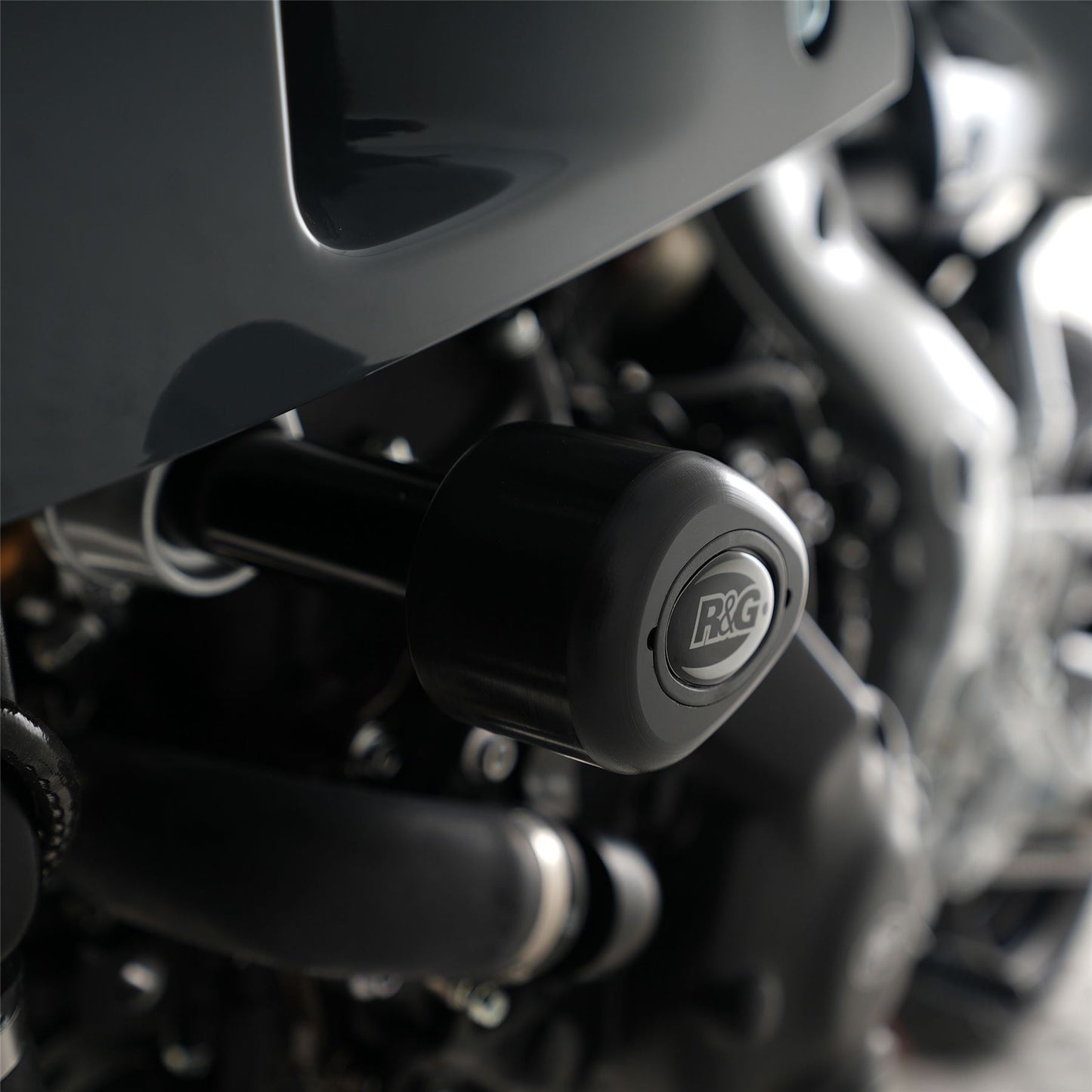 Crash Protectors -  Aero Style for Yamaha XSR900 GP '24-  Colour: Black