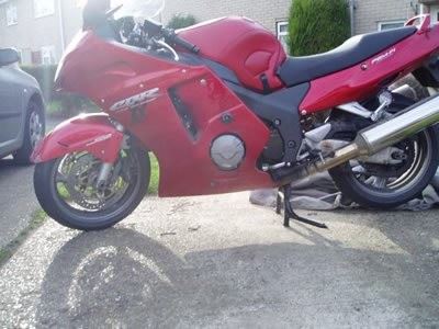 Crash Protectors - Classic Style Honda CBR1100 Blackbird Colour: White