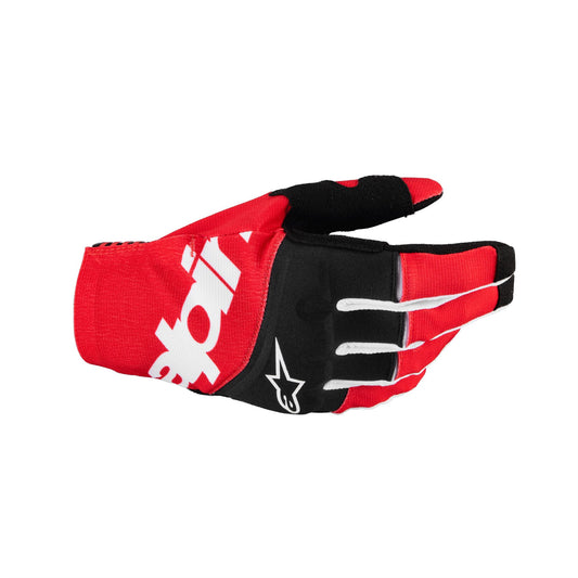 Alpinestars Techstar Gloves - Black Bright Red - S