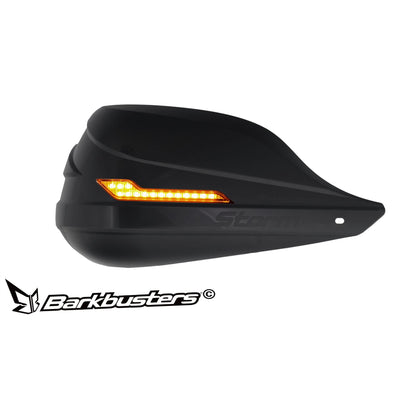BarkBusters Handguard Kit Two Point Mount: BMW R1300GS '24-  & R1300GS Adventure '24- with Amber light in OEM Handguard
