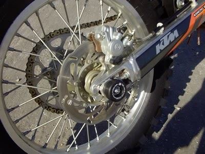 Swingarm Protectors Colour: Black
