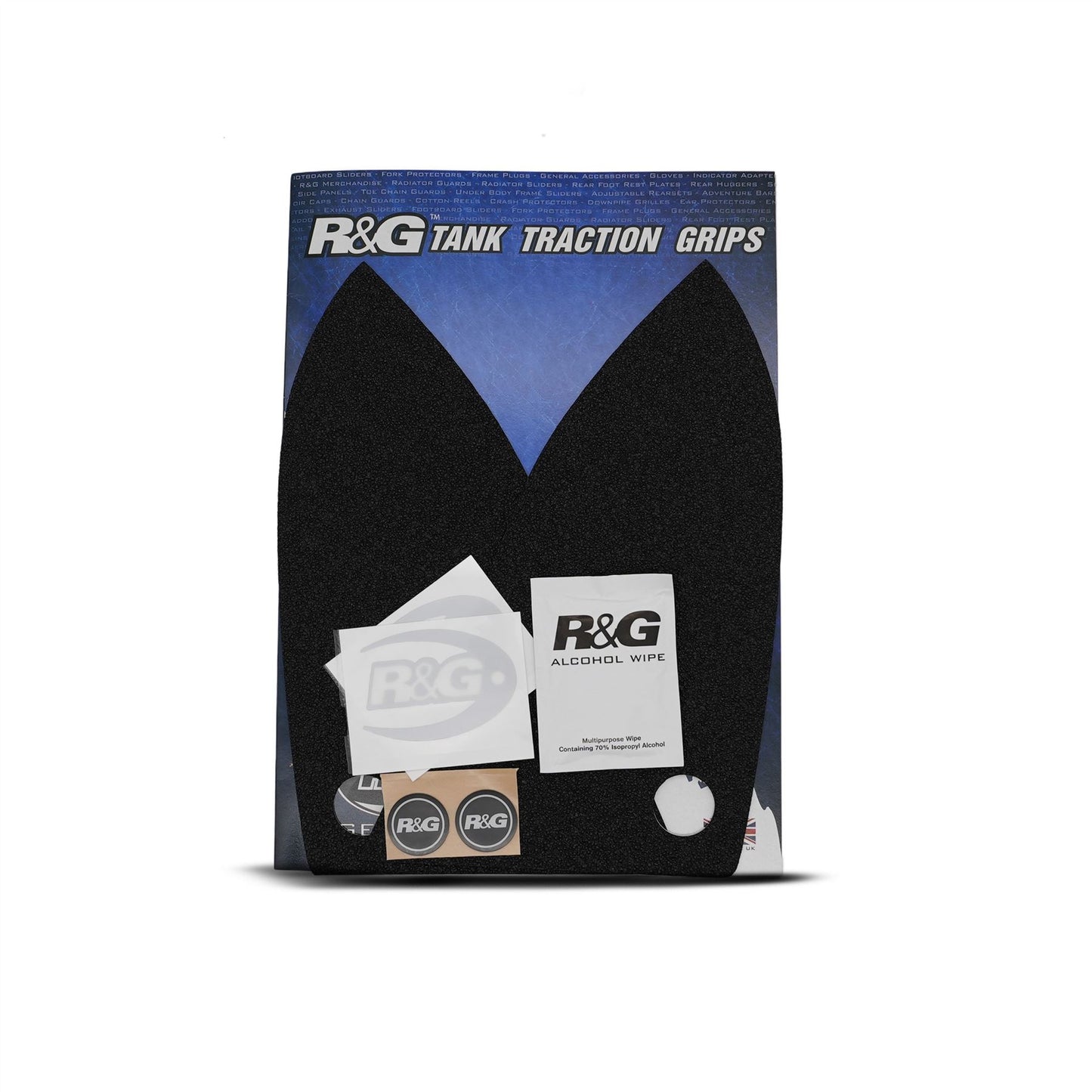 R&G Tank Traction Grips for Ducati Scrambler Icon, Nightshift & Full Throttle '23- Colour: Clear