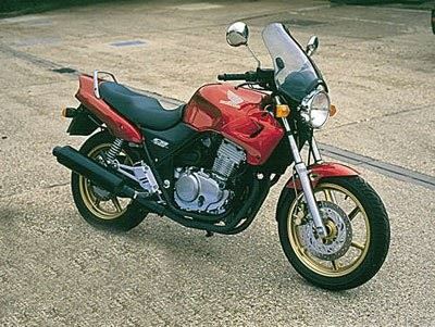 Crash Protectors - Classic Style for Honda CB500S up to 2002 Colour: White