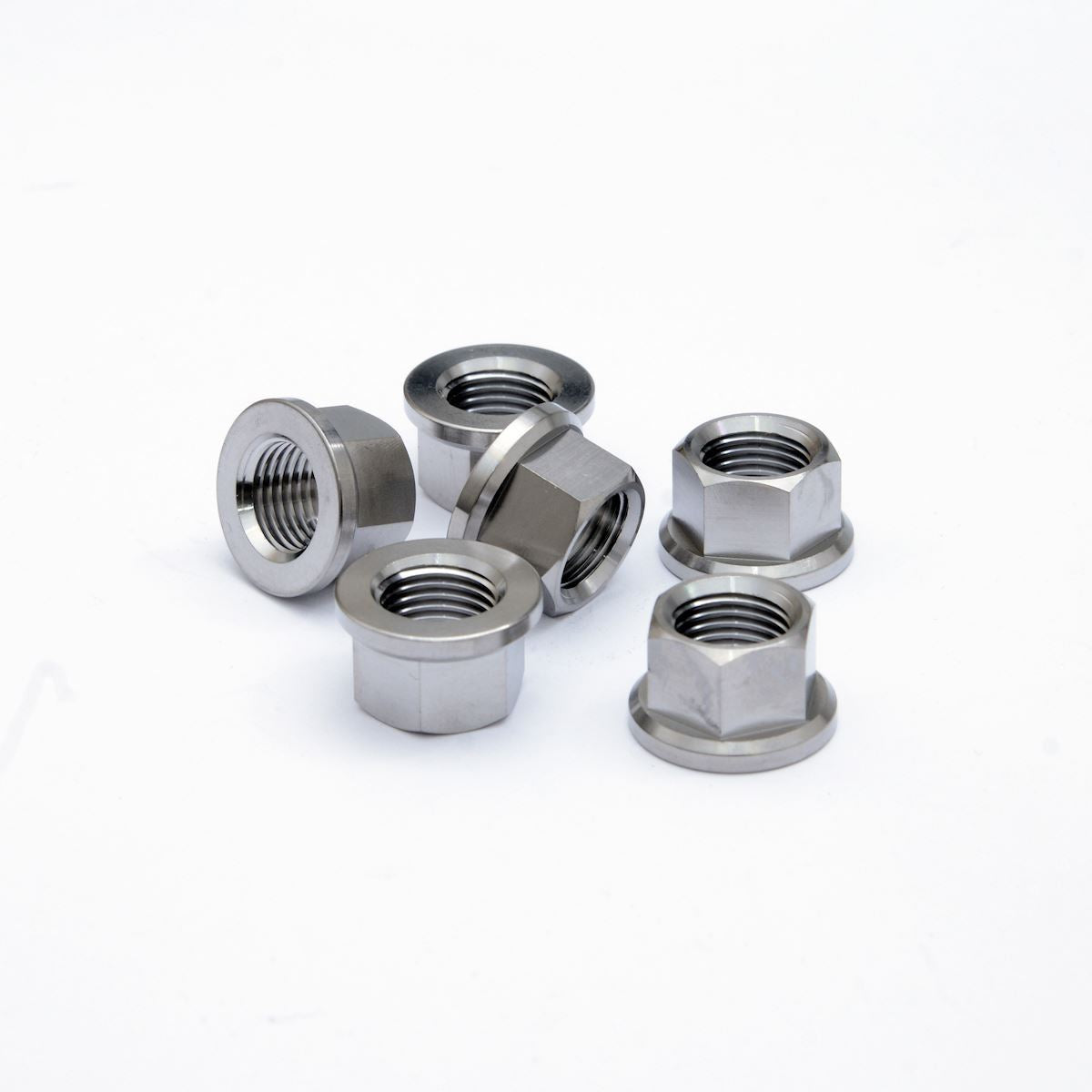 Titanium Sprocket Nuts M8X1.25 (5-piece set) Colour: Black PVD