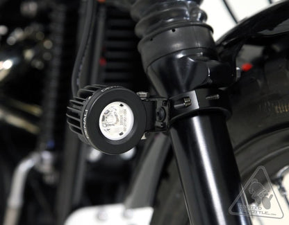 DENALI 50mm-60mm Tube Mount Kit For Mounting Auxiliary Lights To Inverted Fork Tubes