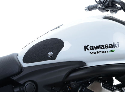 R&G Tank Traction Grip for Kawasaki Vulcan S '15- '24 Colour: Clear