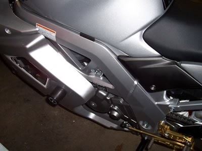 Crash Protectors - Classic Style for the Suzuki SV650 K3 onwards.