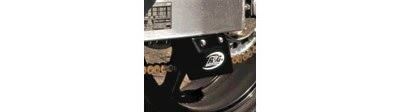 Toe Chain Guards - ABS Shark's Fin Colour: Black