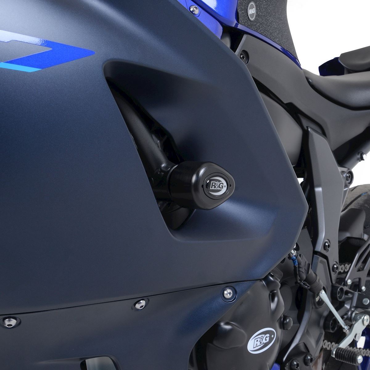 Crash Protectors - Race Aero Style for Yamaha R7 '22- Colour: Black