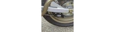 Toe Chain Guards - ABS Shark's Fin Colour: Carbon Look