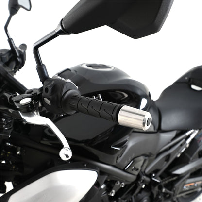 R&G Stainless Steel Bar Ends for Kawasaki Z900RS '18- '24, Z900 '17- , ZX636 '19-, Z H2 '20- '24, ZX-25R '20-, Z650RS '21- '24, ZX6-R '19- '24 & ZX-4R(R) (SE) ’23- '24
