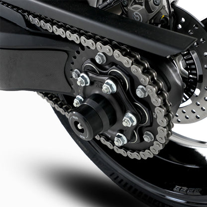 Swingarm Protectors for KTM 1290 Super Duke R and GT, KTM 1390 Super Duke R (Evo) 2024 Colour: Black