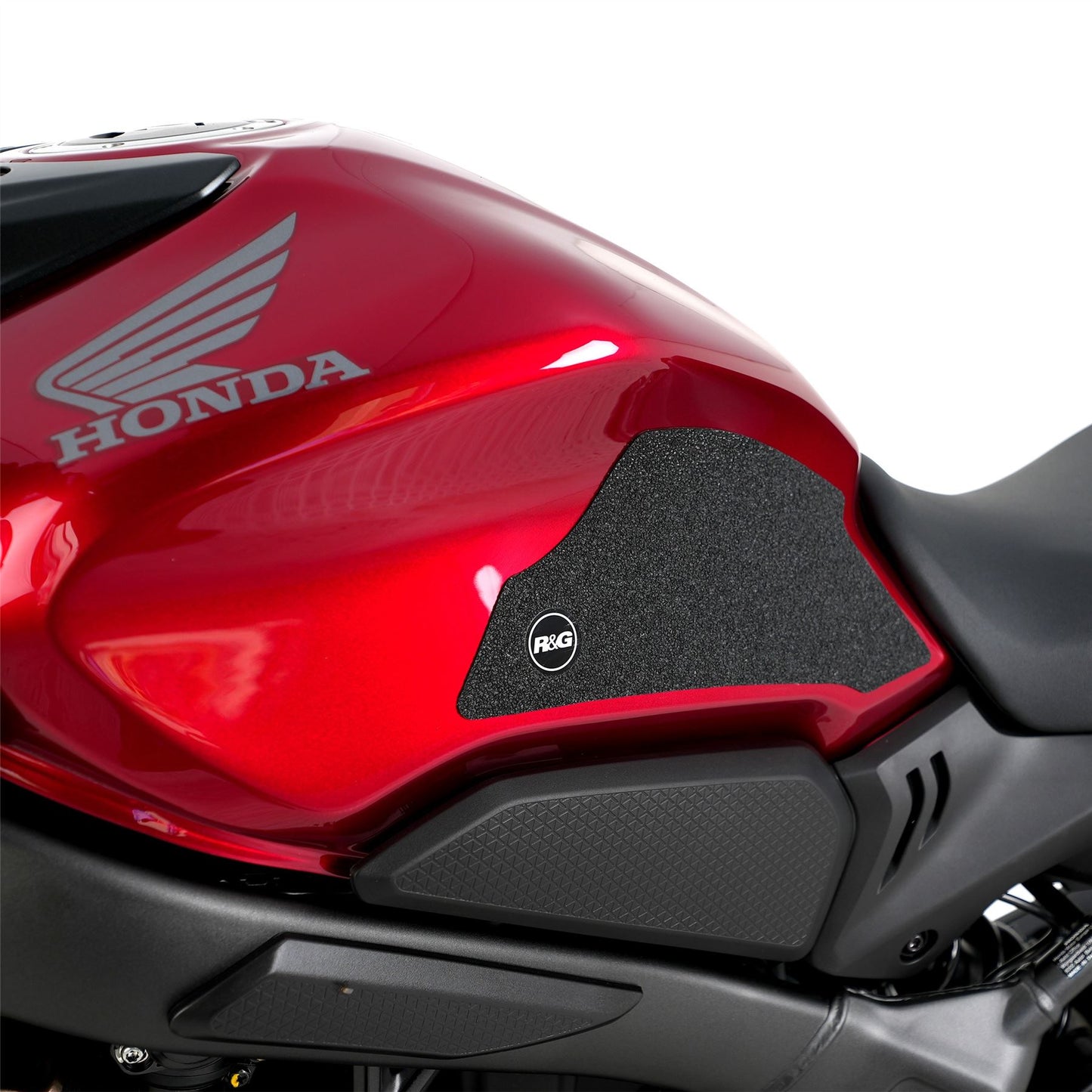 R&G Tank Traction Grips for Honda CB650R '19-, CBR650R '19- & CB650F '19- Colour: Clear