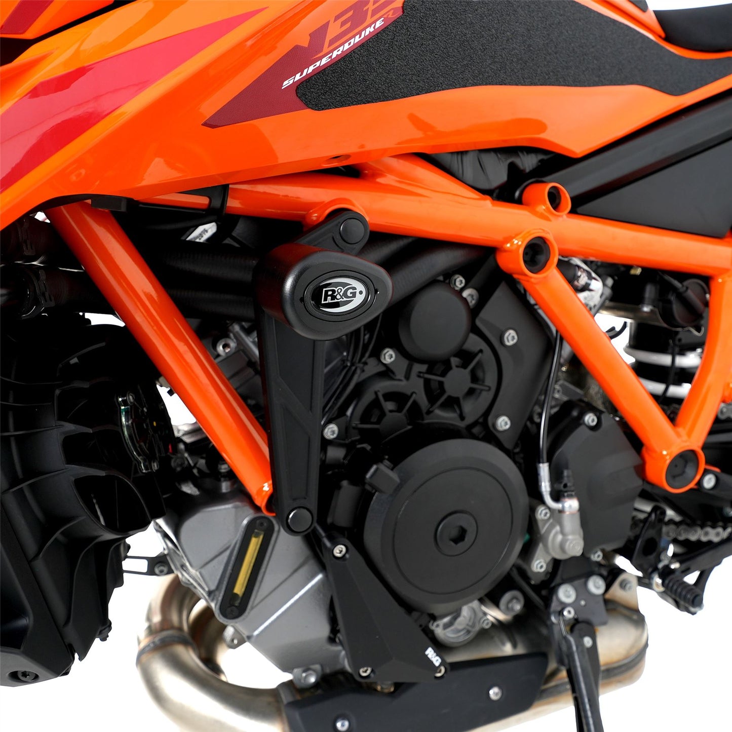 Crash Protectors- KTM 1390 Super Duke R (Evo) 2024 Colour: Black