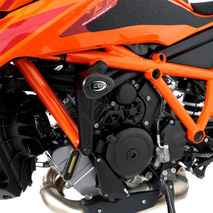 Crash Protectors- KTM 1390 Super Duke R (Evo) 2024 Colour: Black