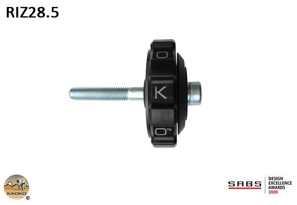 Kaoko Throttle Stabilizer for bikes with Rizoma Bar end Mirror and/or Bar end weights. Special order item. Full details to be supplied by email prior to ordering.
