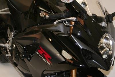 Crash Protectors - Aero Style for Suzuki GSX-R1000 K7-L6 (2007-2016) Colour: White
