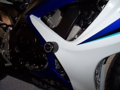Crash Protectors - Classic Style for Suzuki GSX-R 600/750 K6-K7 Colour: White