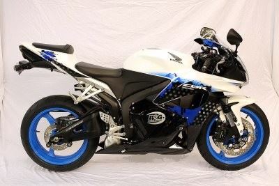 Crash Protectors - Aero Style for Honda CBR600RR '09-'12 Colour: Black