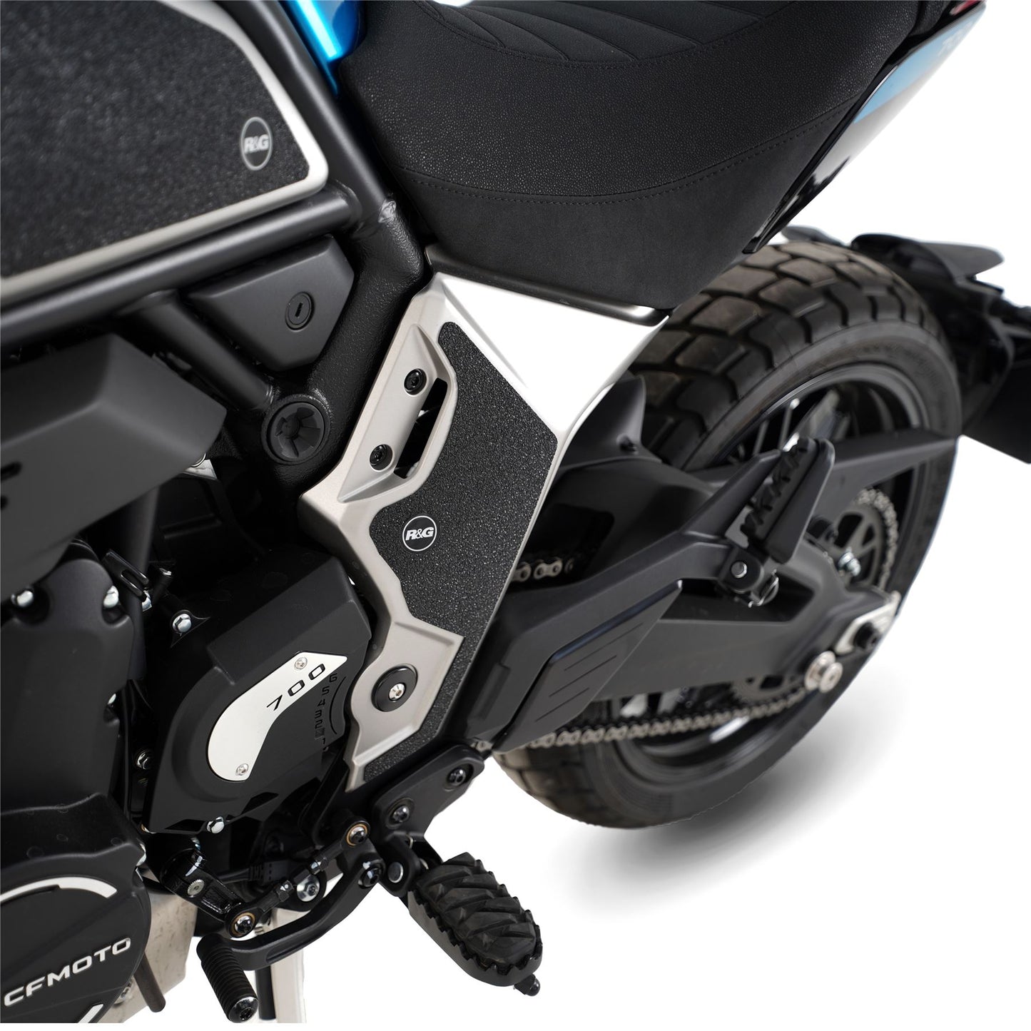 R&G Boot Guard Kit for CFMoto 700CL-X Heritage '21- & Adventure '23-