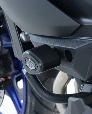 Crash Protectors - Aero Style for Yamaha XJ6N '13- Colour: Black