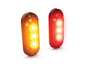 DENALI T3 Modular Switchback Signal Pods | Rear - Red/Amber