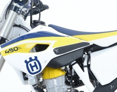 R&G Tank Traction Grips for Husqvarna FS 450 '15- Colour: Clear