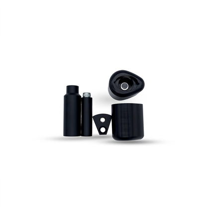 Crash Protectors- Aero Style for BMW G310R '21- Colour: Black