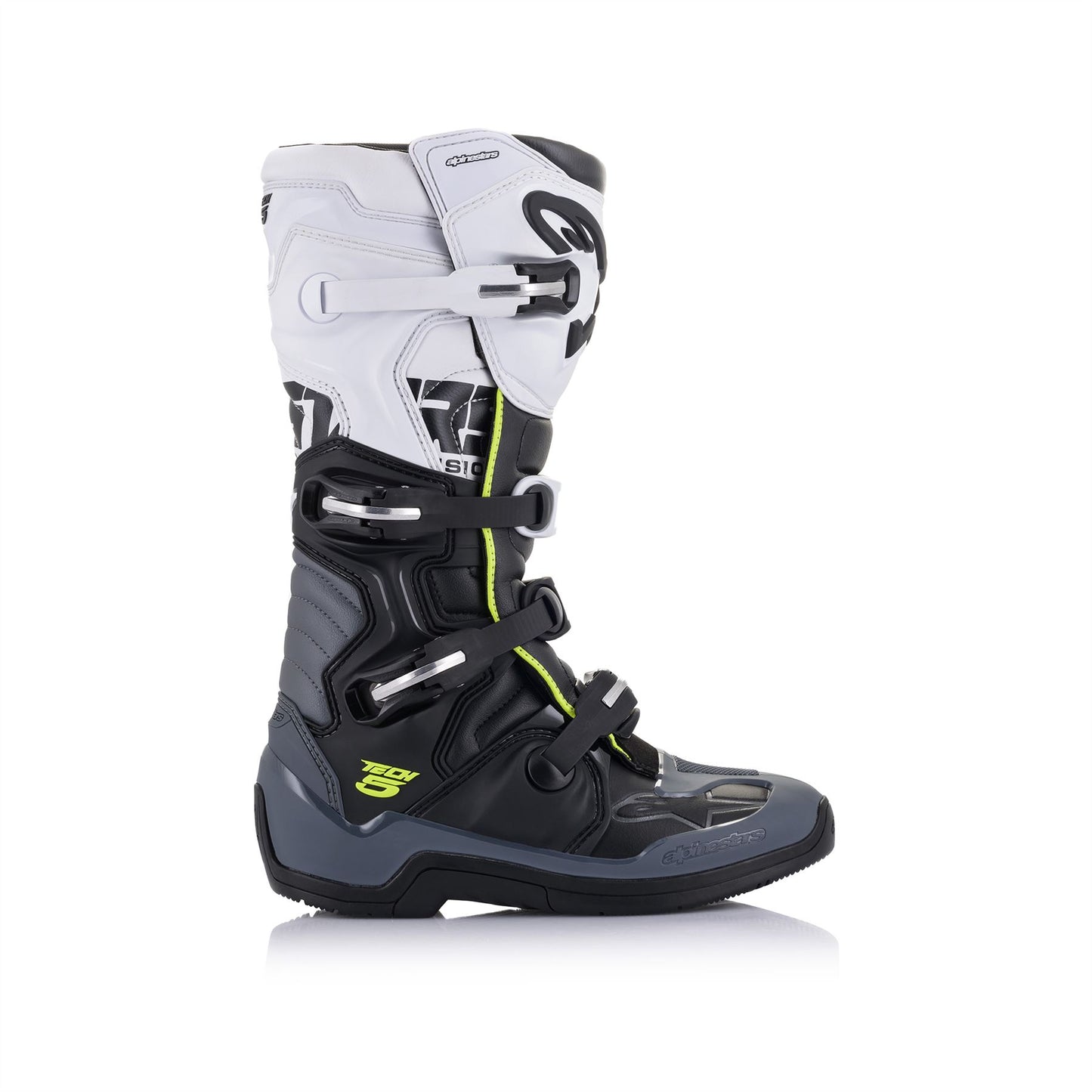 Alpinestars Tech 5 - Black Dark Gray White - US 9 / EU 43