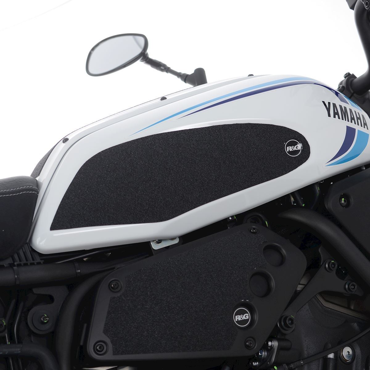 R&G Tank Traction Grips for Yamaha XSR 700 '16- Colour: Clear