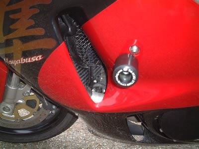 Crash Protectors - Classic Style for Suzuki GSX1300R Hayabusa '99-'07 Colour: White