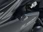 Crash Protectors - Aero Style for Kawasaki Z250 '15-'18 /Z300 '15- Colour: White