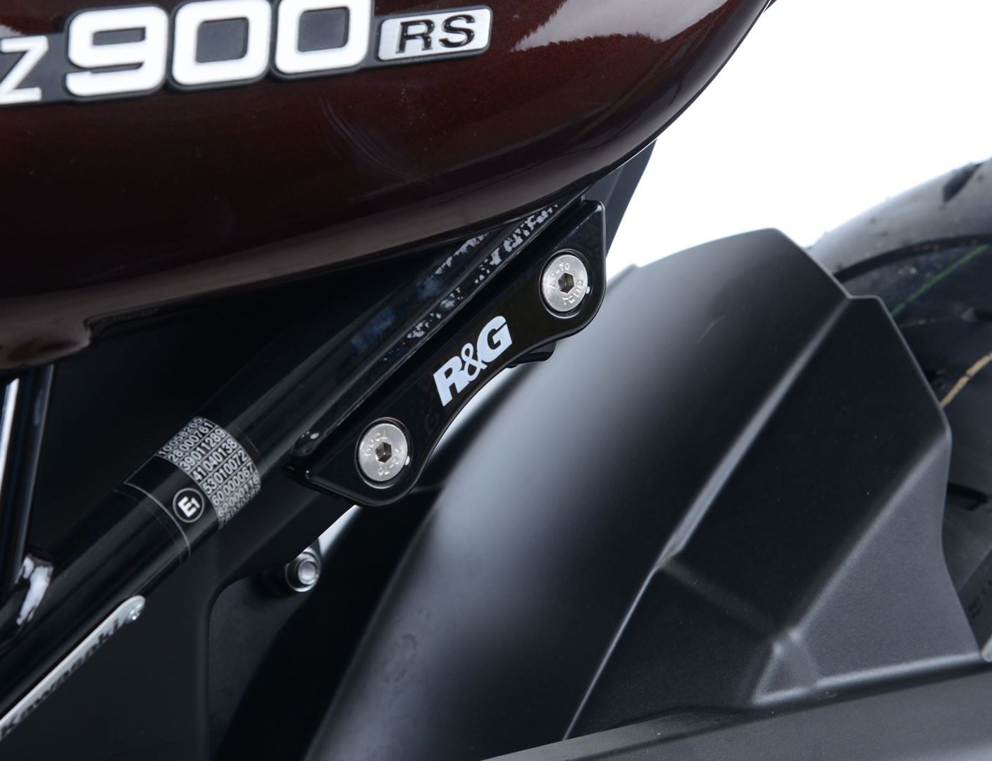 Rear Foot Rest Blanking Plates for Kawasaki Z900 '17- & Z900RS '18- '24 Colour: Black (BK) Kit Options: Kit (Pair)