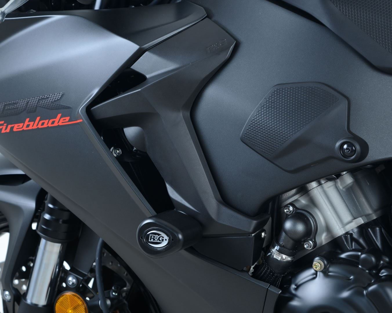 Crash Protectors - Aero Style for Honda CBR1000RR '17-'19 [Non-Drill Kit] Colour: White