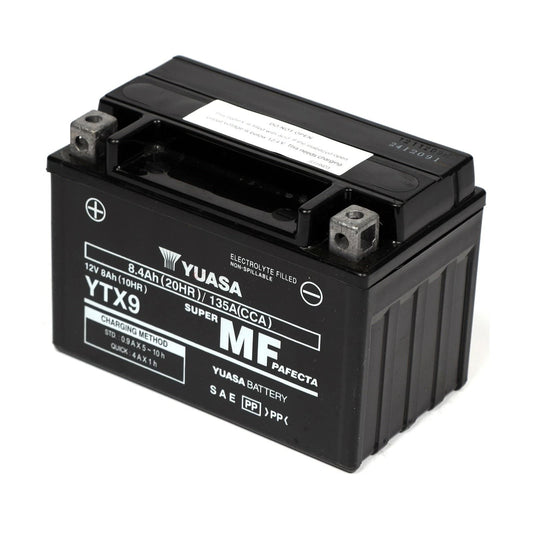 Yuasa YTX9 (WC) 12V Factory Activated MF VRLA Battery