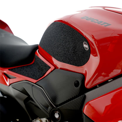 R&G Tank Traction Grips for Ducati Panigale V4 S, Streetfighter V4(S)  '25-  Colour: Black