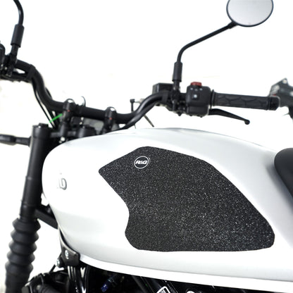 R&G Tank Traction Grips for Royal Enfield Guerrilla 450 '24- Colour: Black