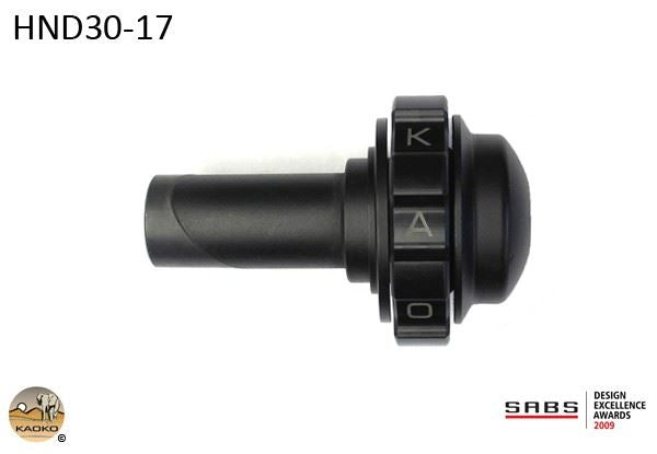 Kaoko Throttle Stabilizer for Honda models with 30mm OD bar weights with 19mm ID handle bar tubes including CBR600RR (2008 -2014), CB1100A (2011-).
