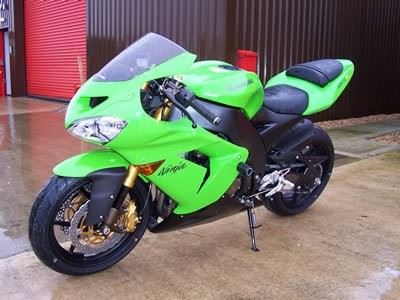 Crash Protectors - Classic Style for Kawasaki ZX10R '04- '05 Colour: Black