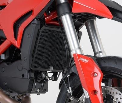 Radiator Guards for Ducati Hypermotard/Hyperstrada 821/939 ('13-) Colour: Black