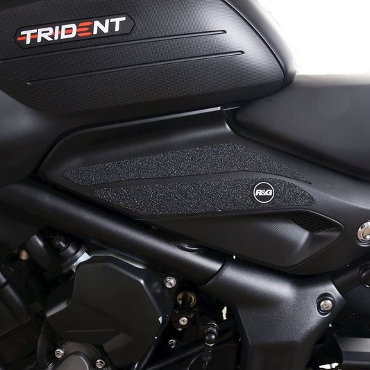 R&G Tank Traction Grips for Triumph Trident 660 '21-  Colour: Clear