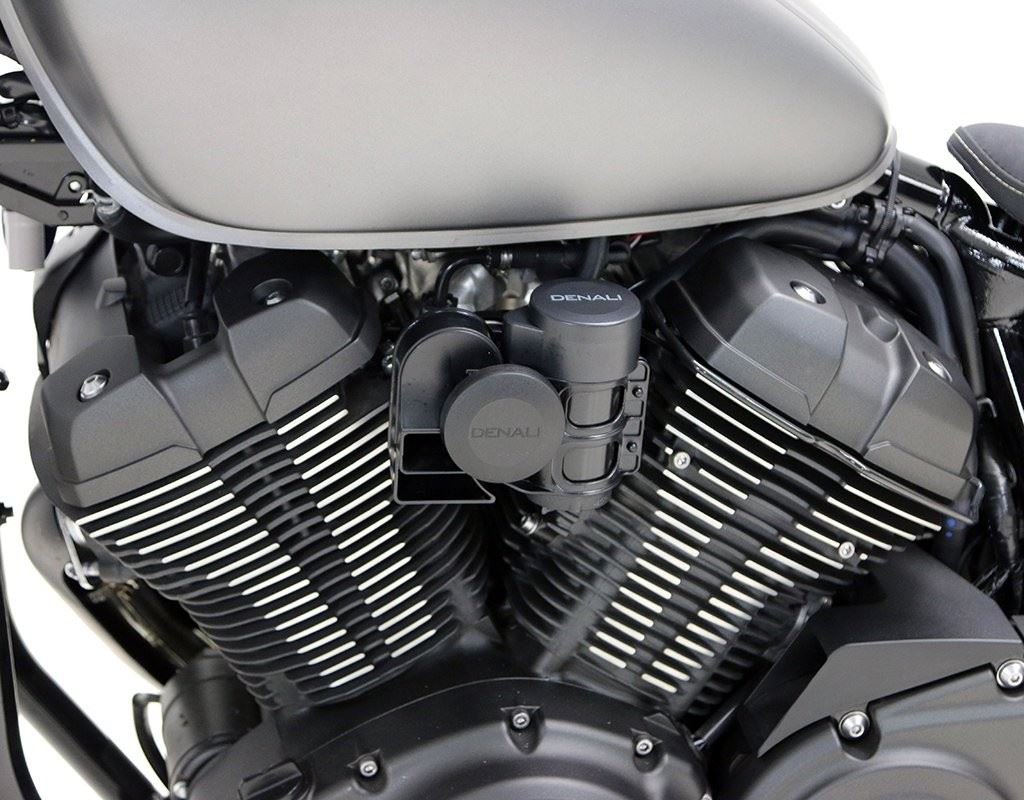 Denali Horn Mount for Yamaha Bolt, Bolt R-Spec, Bolt C-Spec '14-'16 & SCR950 '17-