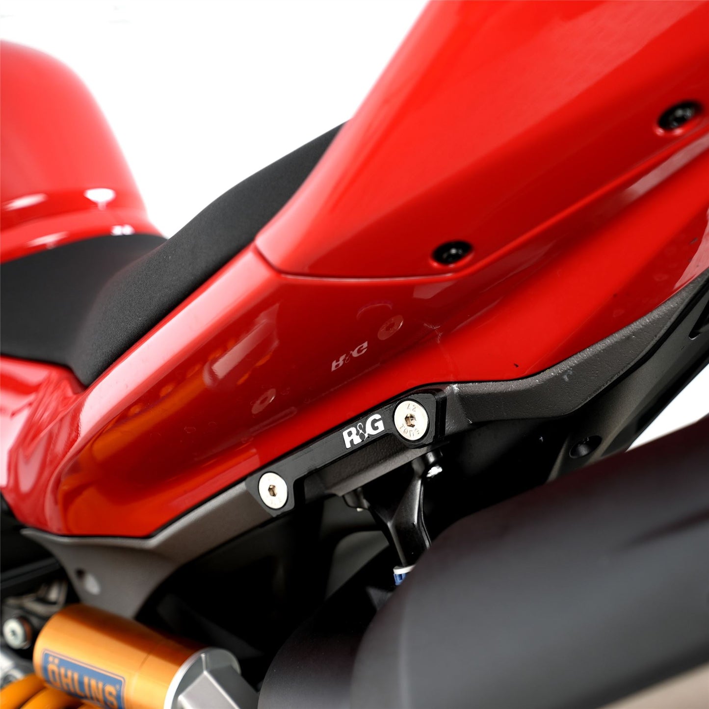 Rear Foot Rest Blanking Plates for Ducati Streetfighter V2(S) '25- & Panigale V2(S) '25- (Pair)