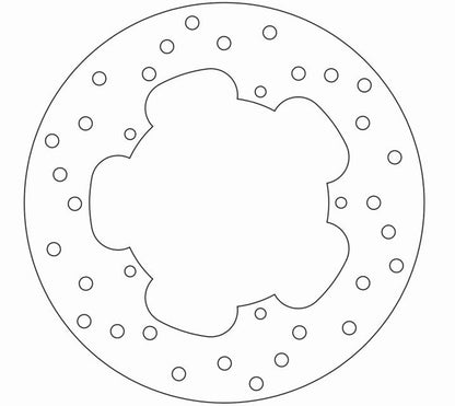 Ferodo Brake Disc Solid FMD0054R